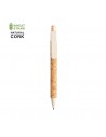Bolígrafos de corcho natural y detalles en caña de trigo