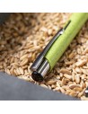 Bolígrafos de caña de trigo y clip metálico