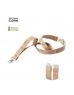 Lanyards de corcho natural