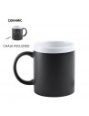 Tazas cerámica con pizarra 350 ml