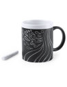 Tazas cerámica con pizarra 350 ml