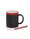 Tazas cerámica con pizarra 350 ml