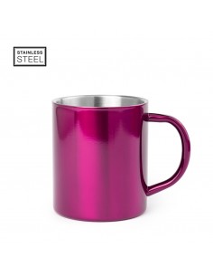 Tazas de acero inoxidable...