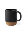 Tazas cerámica con base de corcho 420 ml