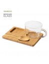 Sets de bambú con taza de 180 ml