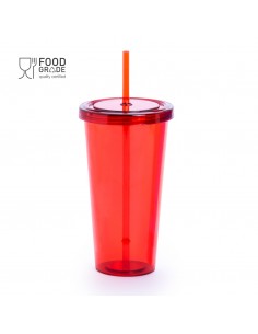 Vasos de plástico con...