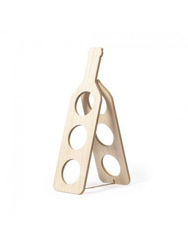 Botelleros plegables en forma de botella