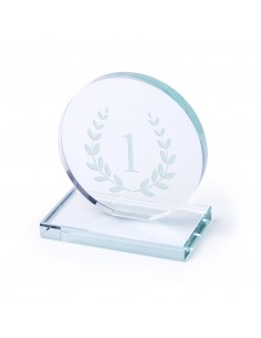 Placas trofeo circulares