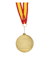 Medallas con cinta bandera de España