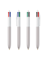 Bolígrafos Bic de 4 colores glacé