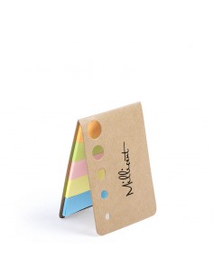 Notas adhesivas con tapa...