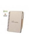 Cuadernos con tapa de caña de trigo B6