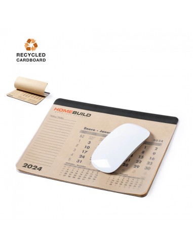 Alfombrilla calendario de papel reciclado