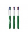 Bolígrafos Bic 4 colores wood style