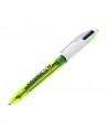 Bolígrafos Bic 4 colores fluo
