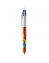 Bolígrafos Bic 4 colores fine con lanyard