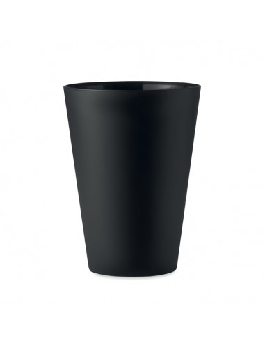 Vasos reutilizables con acabado translúcido PP...