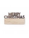 Imanes de Navidad 'Merry Christmas' de madera
