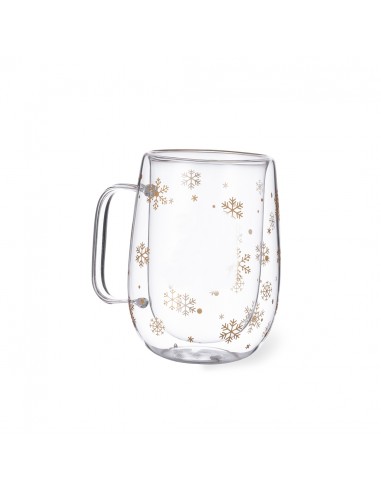 Tazas térmicas de cristal con diseño navideño...