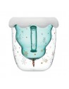 Tazas navideñas de cristal 250 ml