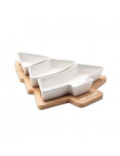 Bandejas con forma de árbol...