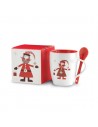 Tazas de Navidad con cuchara 250 ml