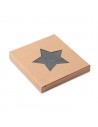 Sets de 4 posavasos con forma de estrella