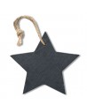 Colgantes en forma de estrella de pizarra