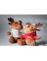 Renos de peluche con sudadera