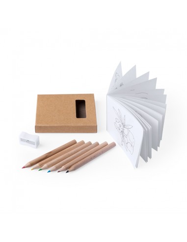 Sets para dibujar con lápices de colores y...