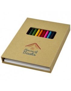 Sets con hojas y lápices de...