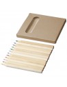 Sets de 12 lápices de colores de madera de álamo