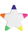 Marcadores 5 en 1 con forma de estrella