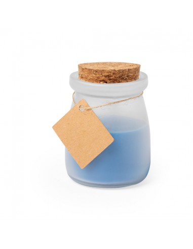 Velas en tarro de cristal con tapón