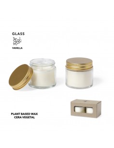 Sets de 2 velas aromáticas