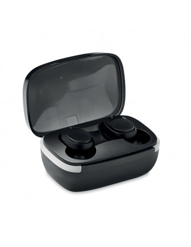 Auriculares inalámbricos TWS 5.0 de color negro