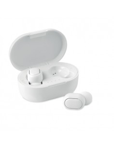 Auriculares blancos...