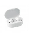 Auriculares blancos inalámbricos TWS 5.0 de ABS reciclado