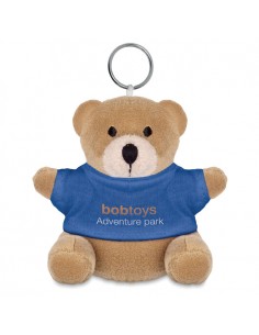 Llaveros con oso de peluche