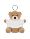 Llaveros con oso de peluche