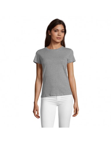 Camisetas para mujer de manga corta con cuello...