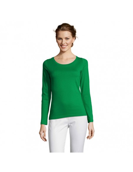 Camisetas para mujer de manga larga