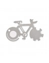Multiherramientas 11 en 1 con forma de bicicleta