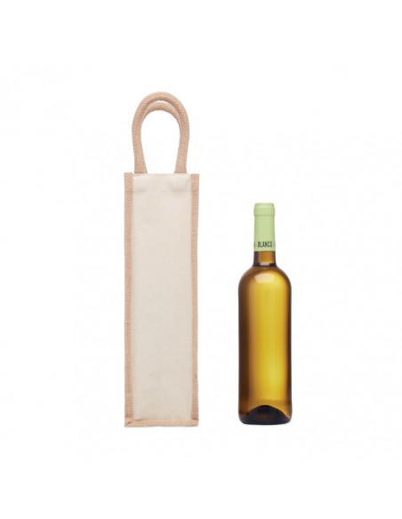 Bolsas de yute y canvas para botellas