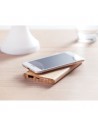 Power banks de bambú con cargador inalámbrico 6000 mAh
