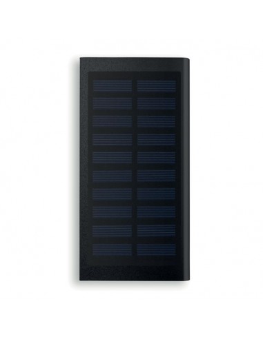 Power banks solares de aluminio 8000 mAh