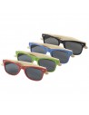Gafas de sol de plástico y bambú