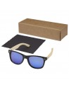 Gafas de sol polarizadas de plástico reciclado y bambú