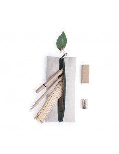 Estuches de yute y algodón