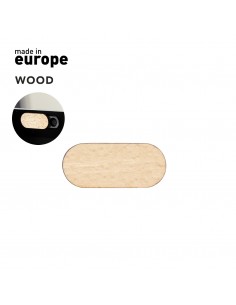 Tapas de webcam de madera